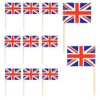 Union Jack Flag Cocktail Sticks (Pack of 50)