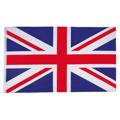 Union Jack Flag with Eyelets (5ft x 3ft)