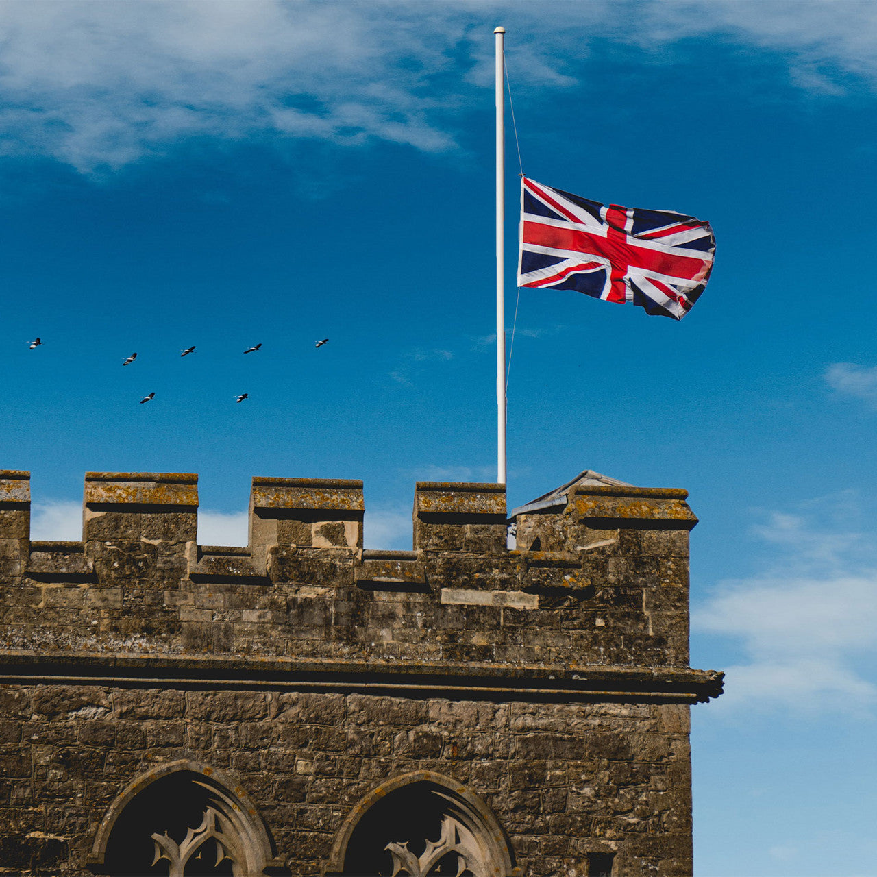 Union Jack Flag with Eyelets (5ft x 3ft)