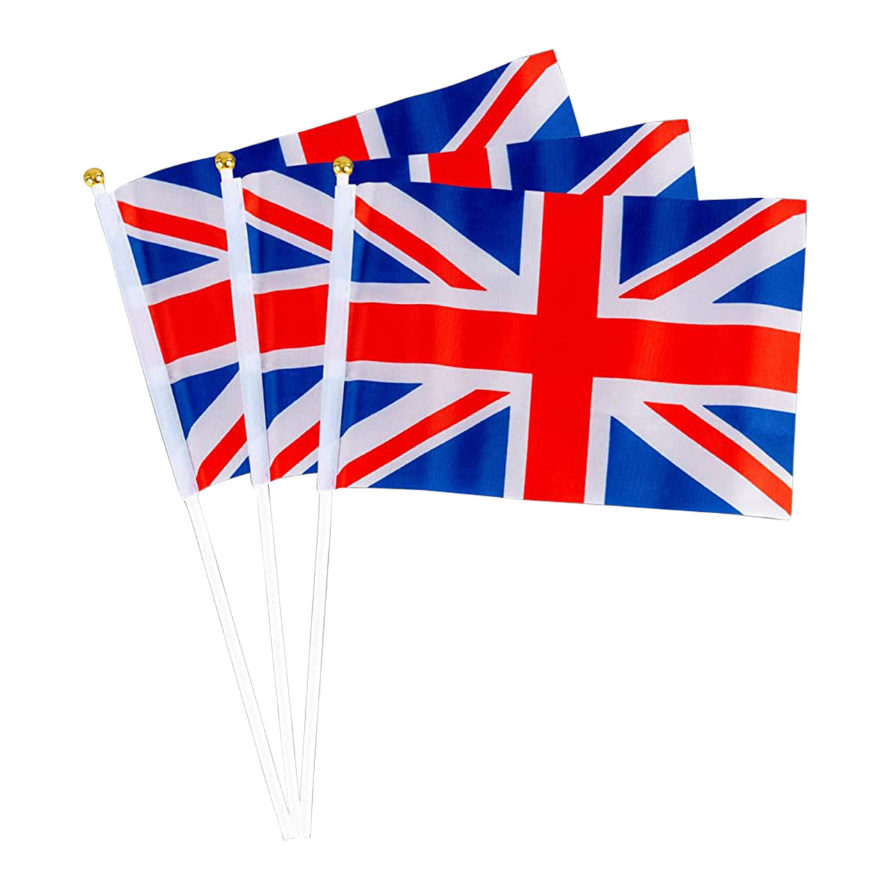 Union Jack Polyester Hand Flags
