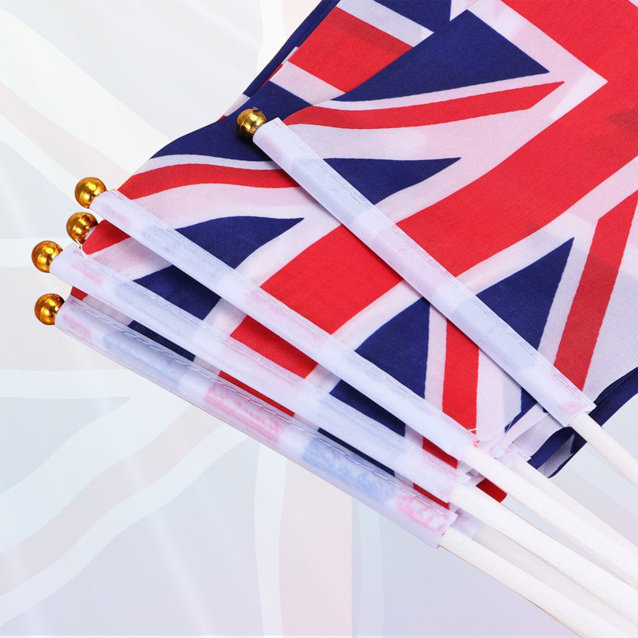 Union Jack Polyester Hand Flags