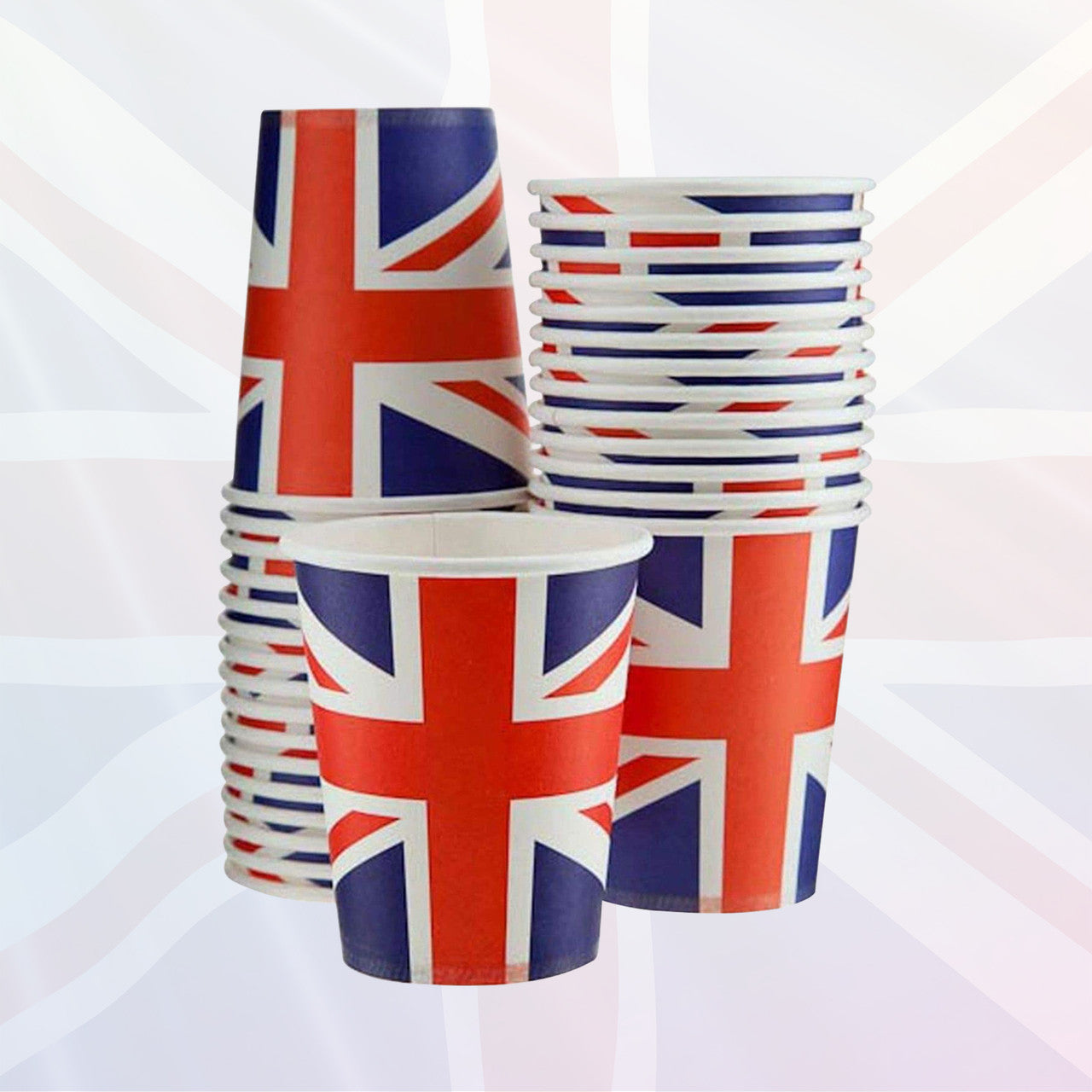 Union Jack Paper Cups 9oz