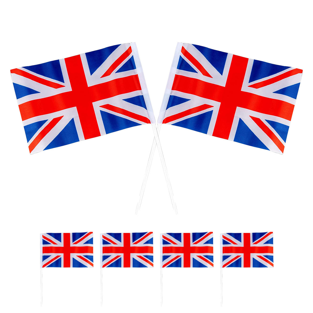 Union Jack PVC Hand Flags