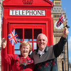 Union Jack PVC Hand Flags