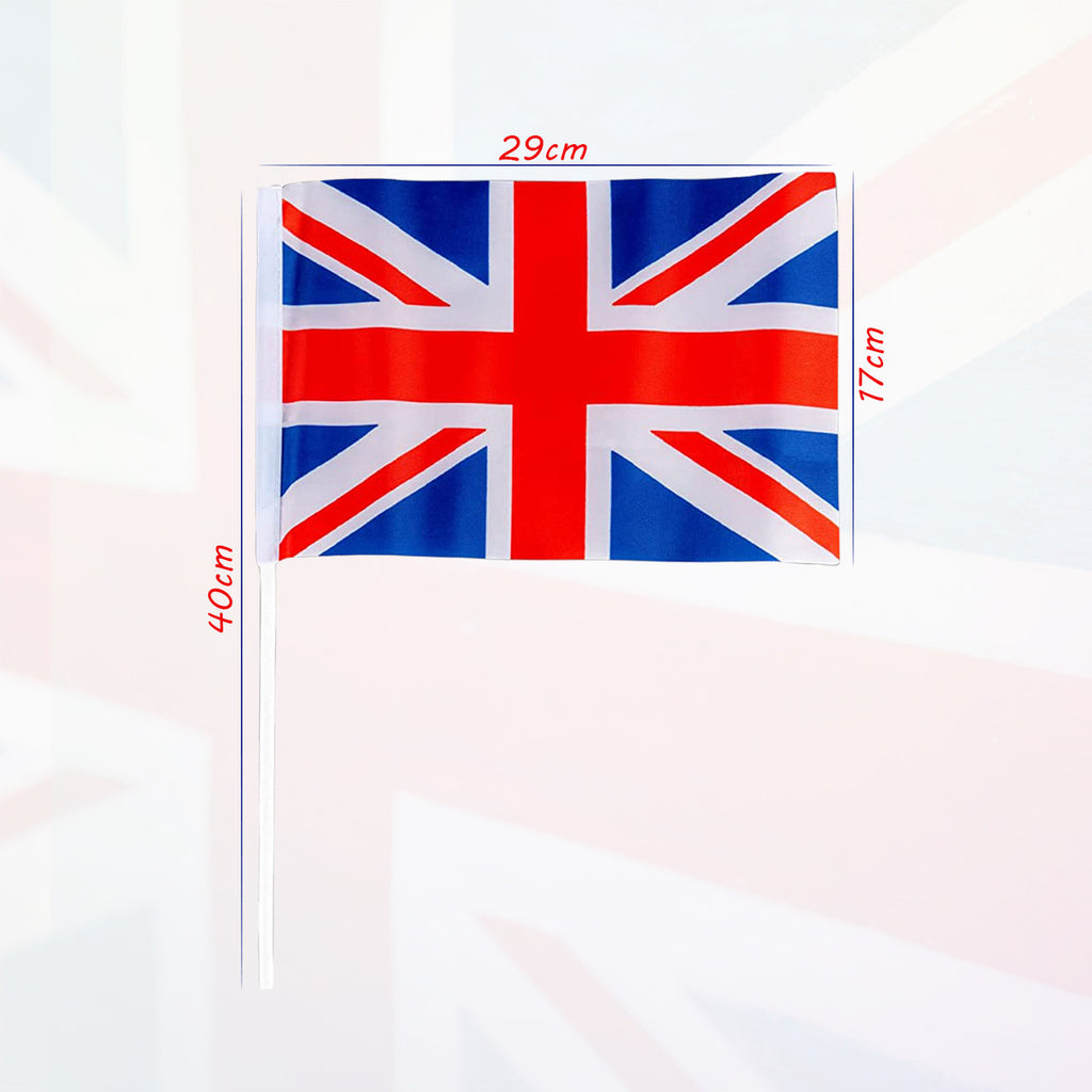 Union Jack PVC Hand Flags