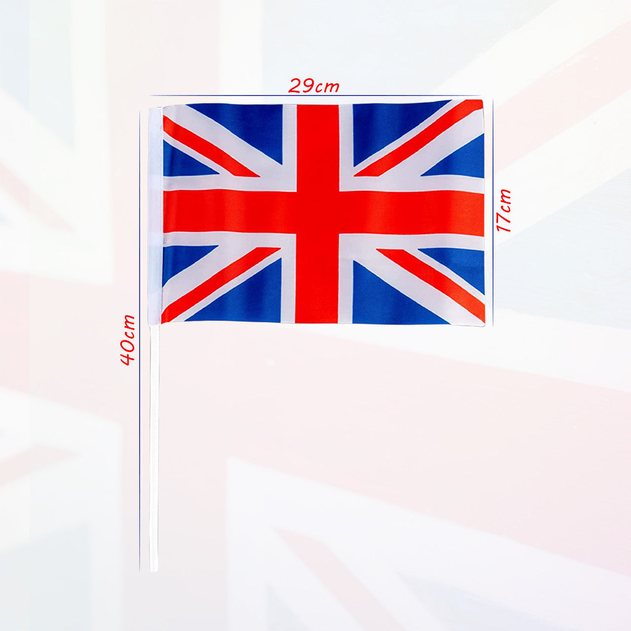 Union Jack PVC Hand Flags