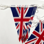 Union Jack Rayon Bunting (Triangles) - 6m