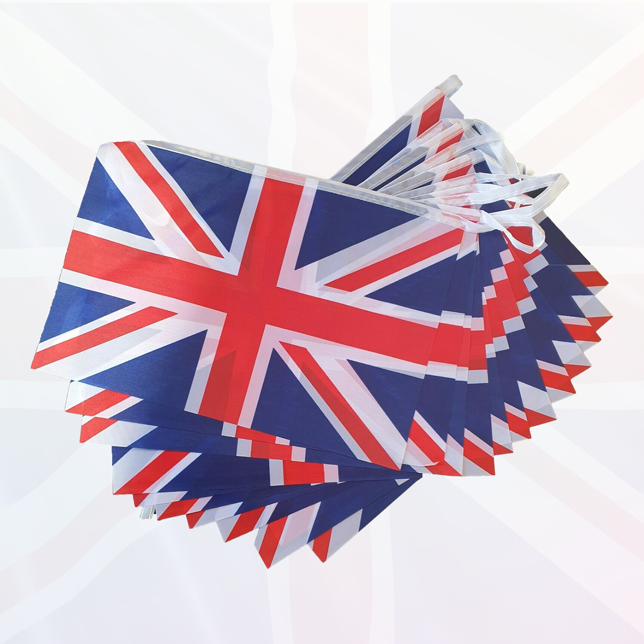 Union Jack Rayon Bunting (Rectangles) - 6m