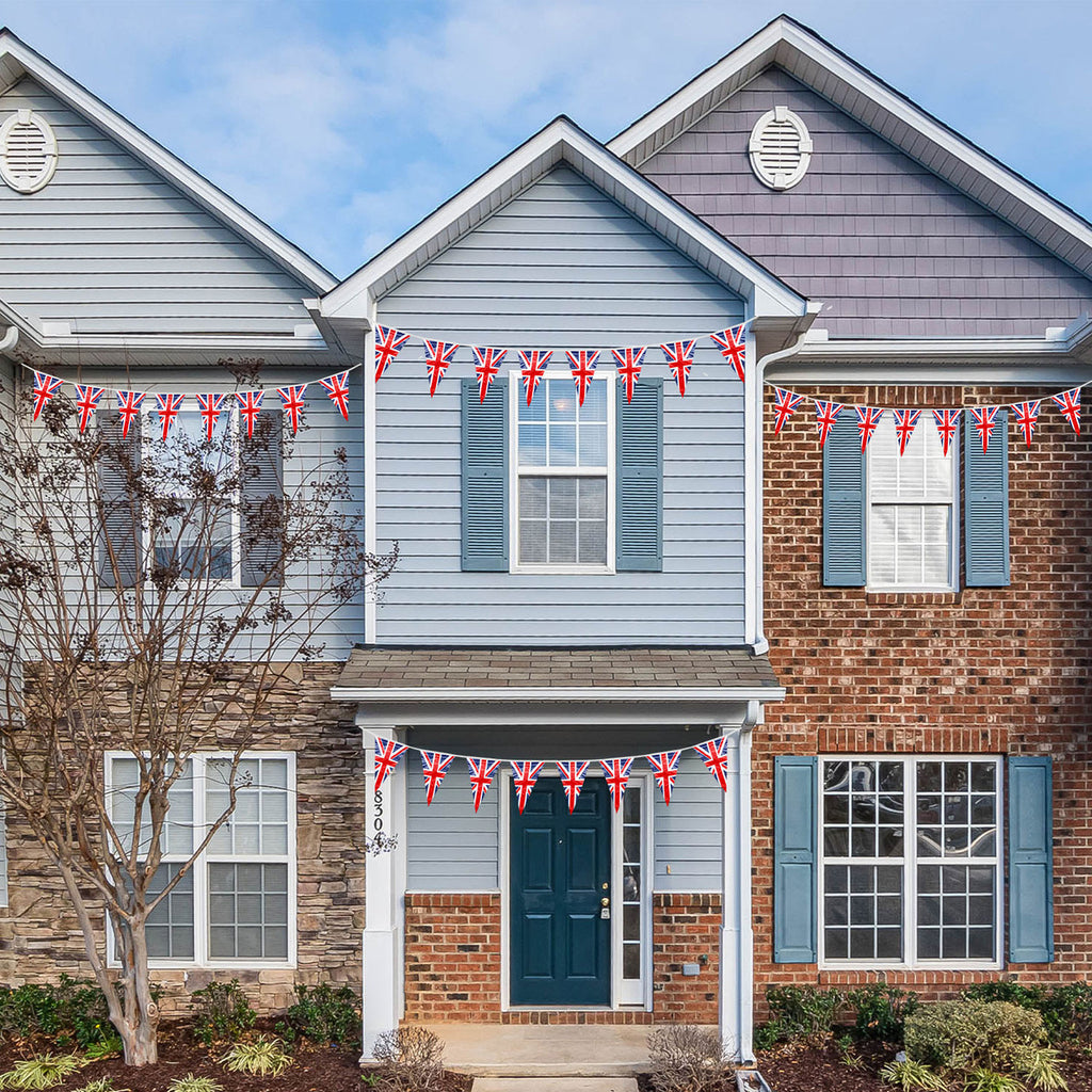 Union Jack Bunting (Small Triangles) - 10m