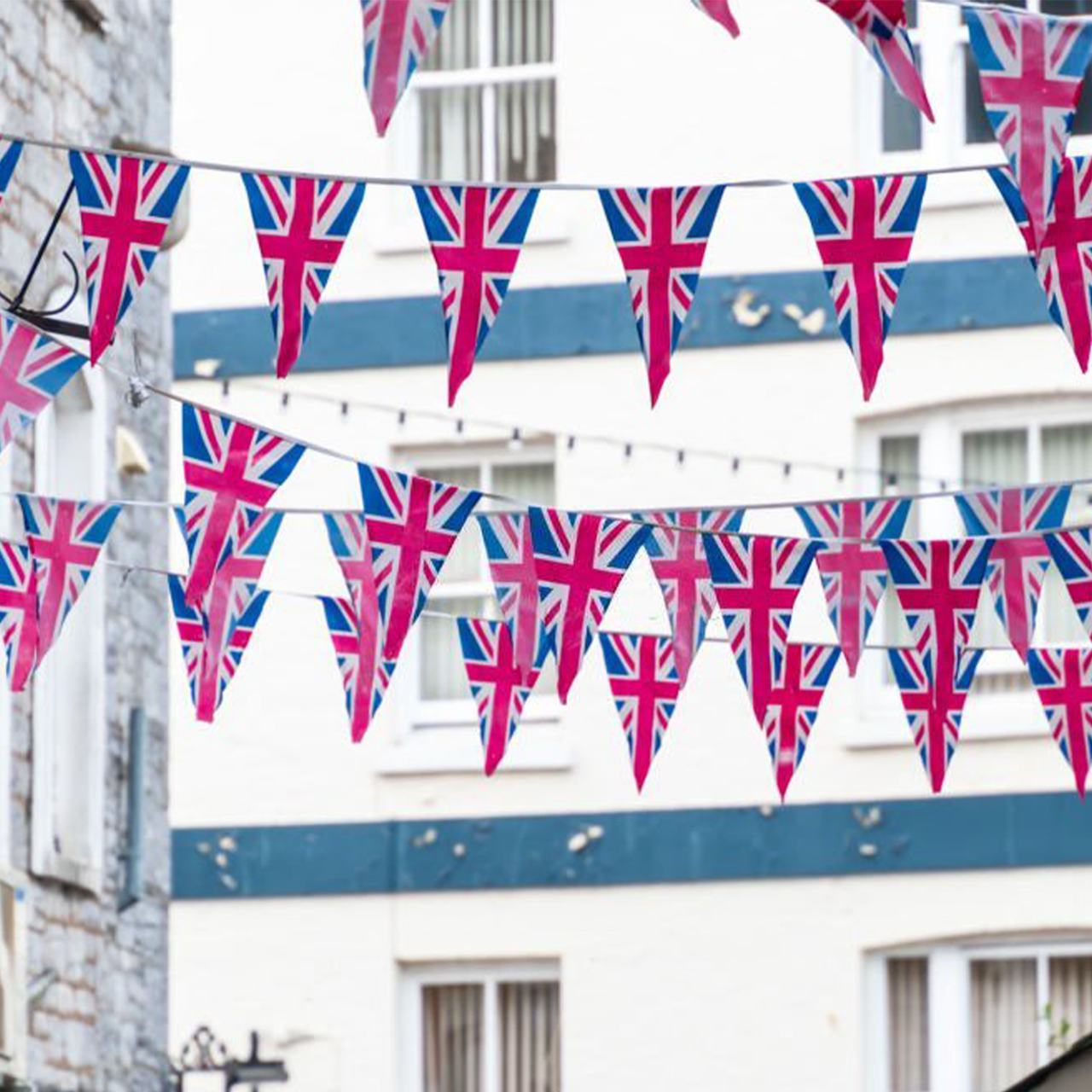 Union Jack Bunting (Small Triangles) - 10m