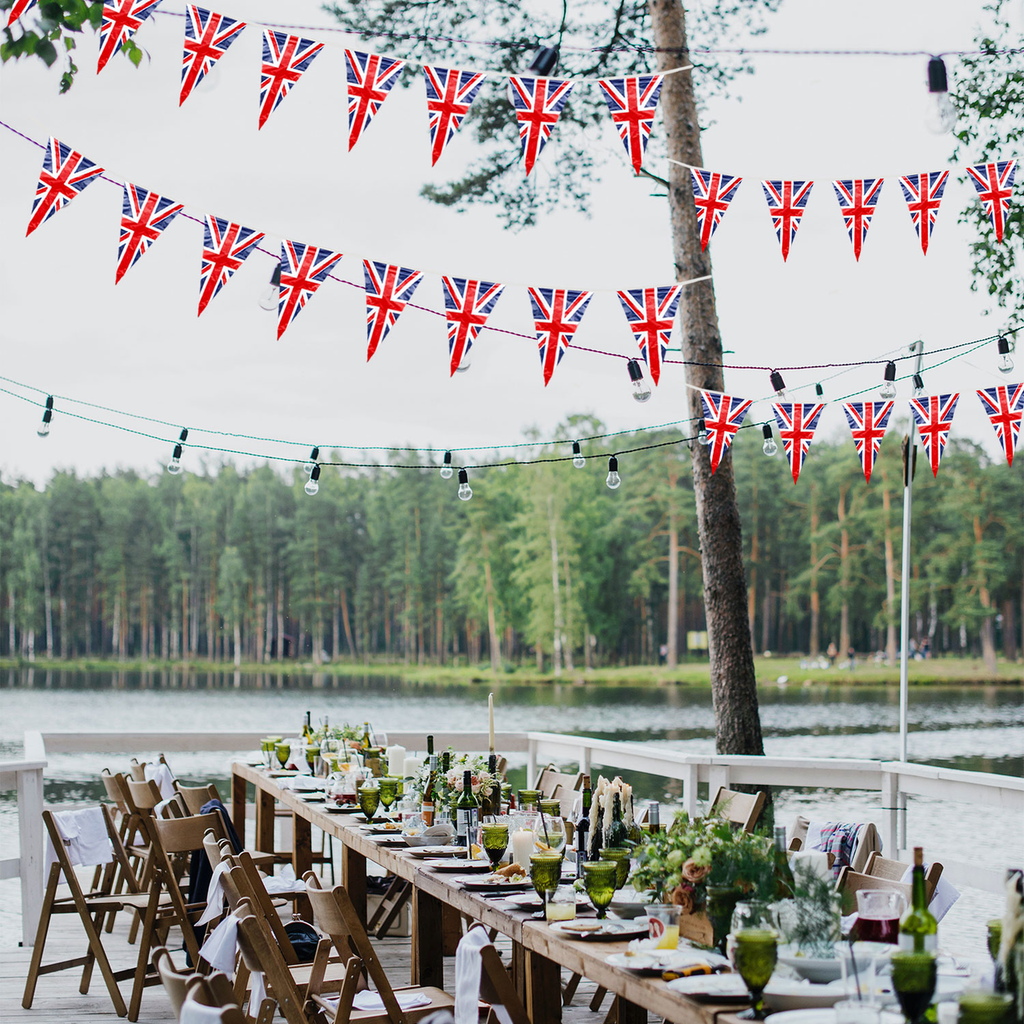 Union Jack Bunting (Small Triangles) - 10m