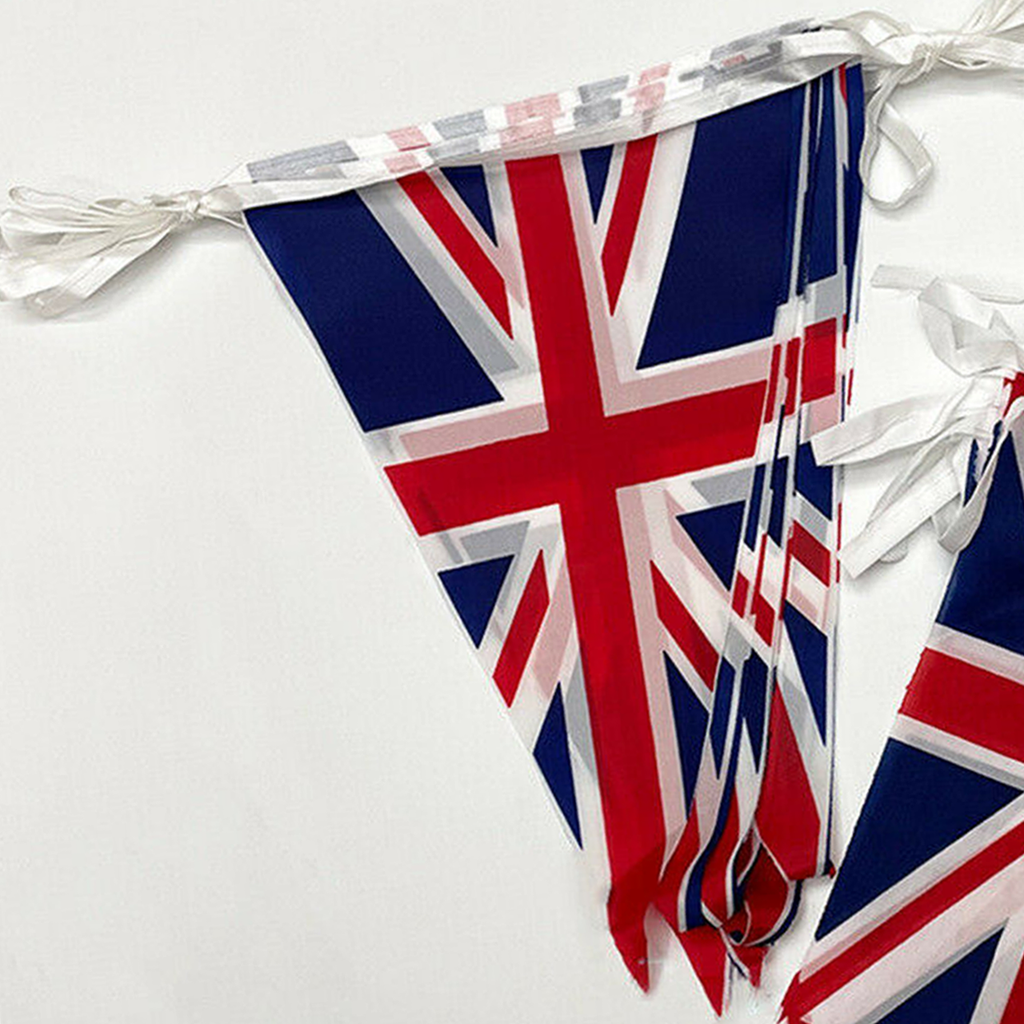 Union Jack Bunting (Small Triangles) - 10m