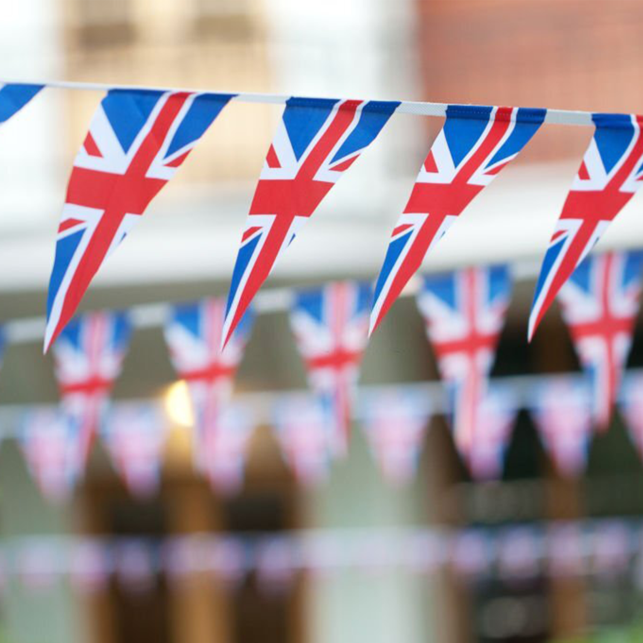 Union Jack Bunting (Small Triangles) - 10m