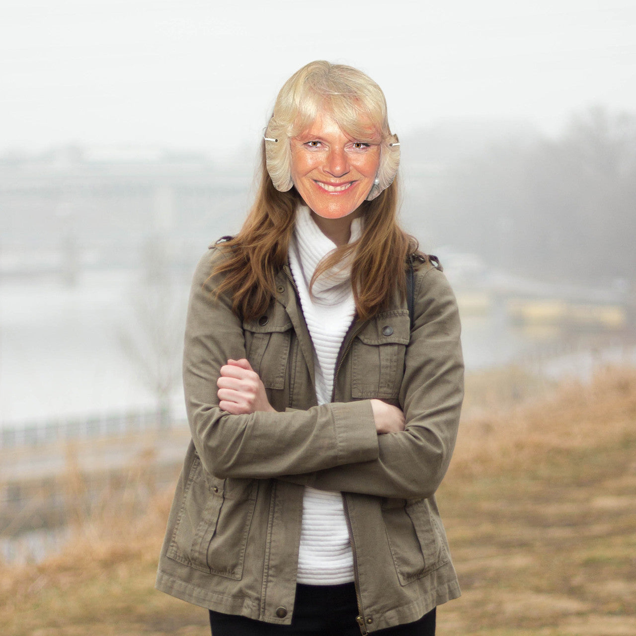 Royal Family Camilla Face Mask