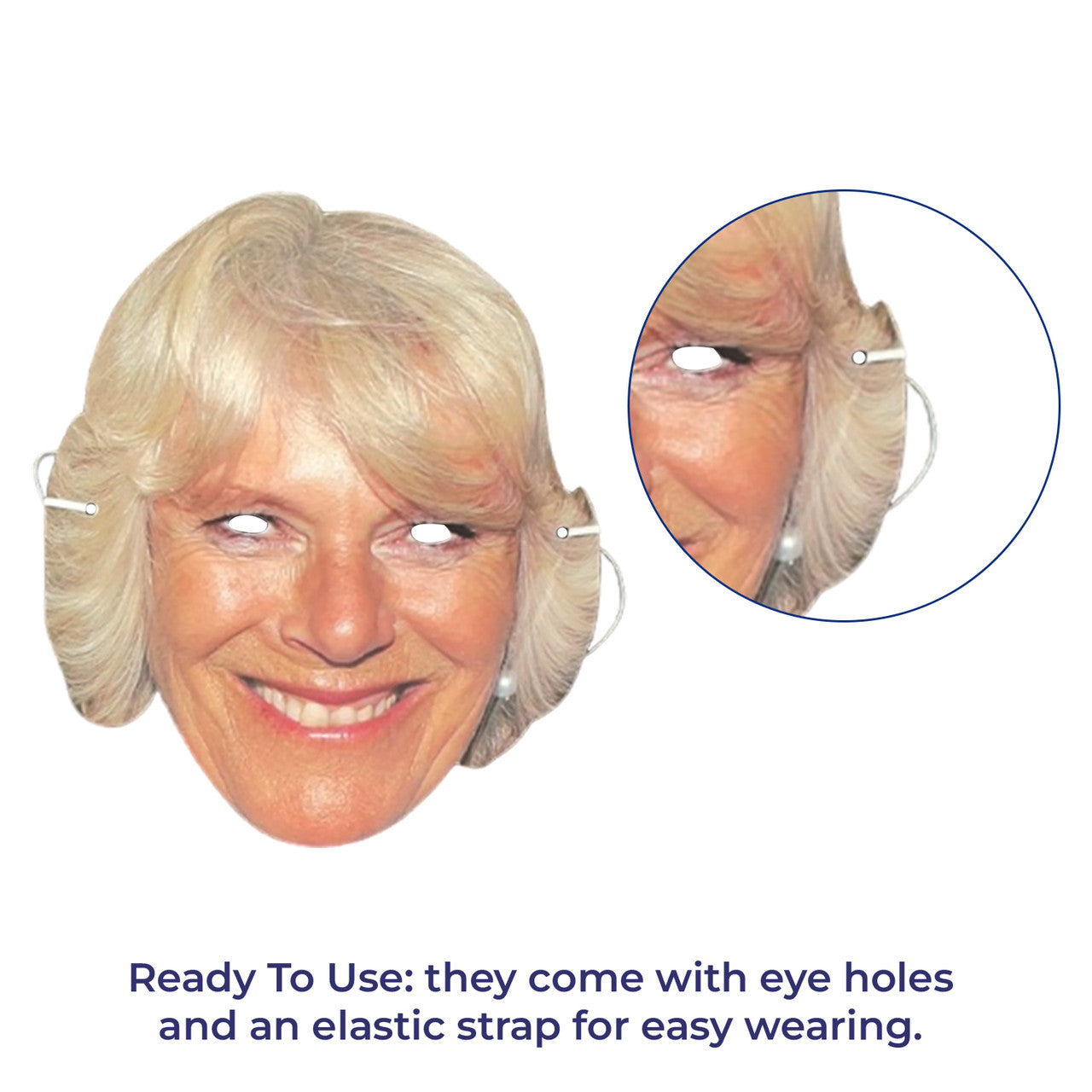 Royal Family Camilla Face Mask