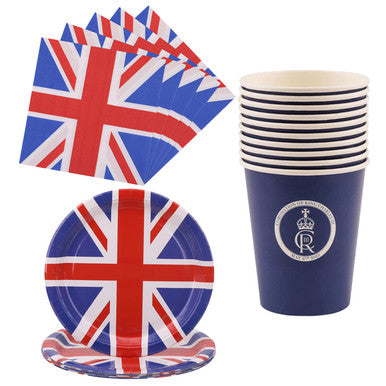 Union Jack Party Set - 90pcs