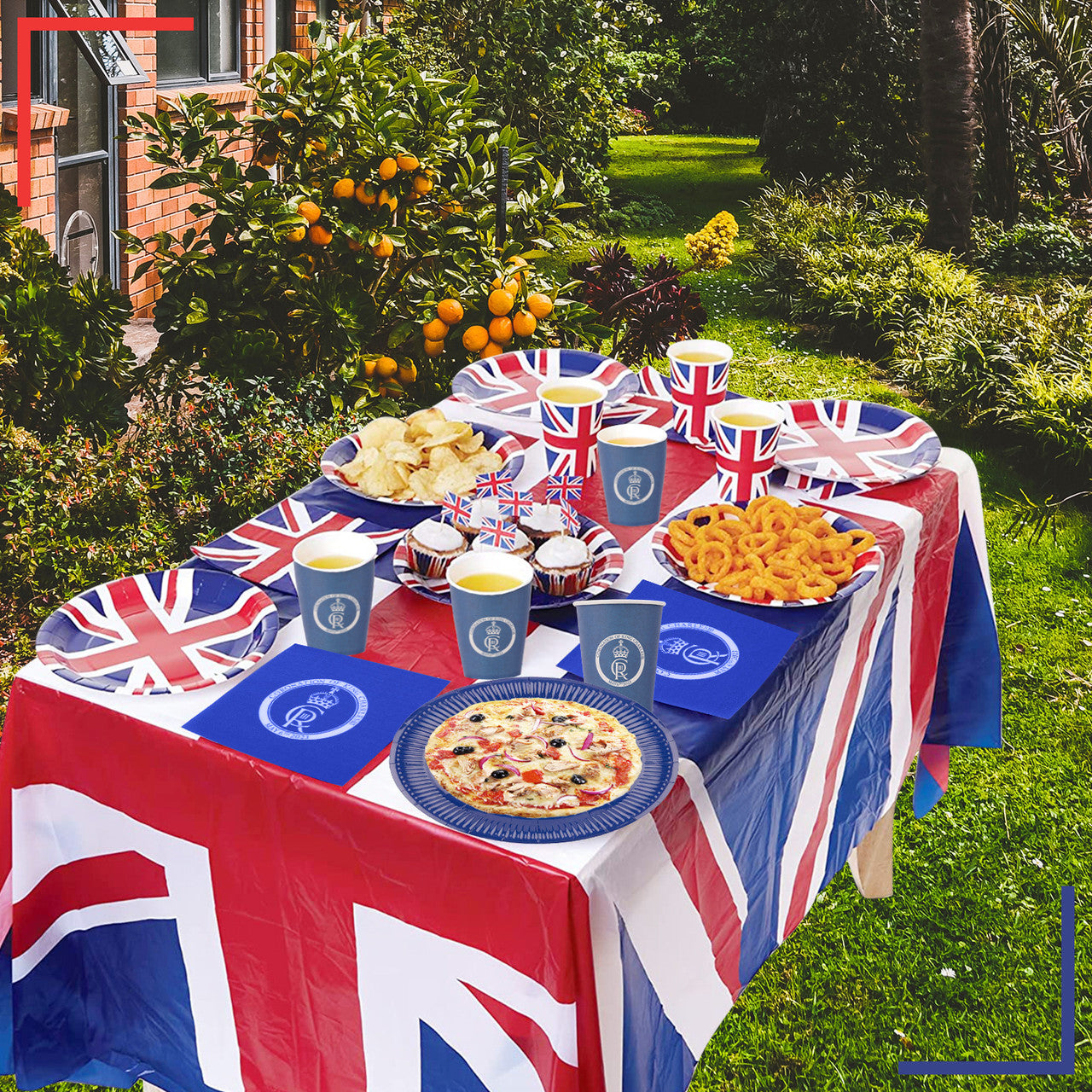 Union Jack Party Set - 90pcs