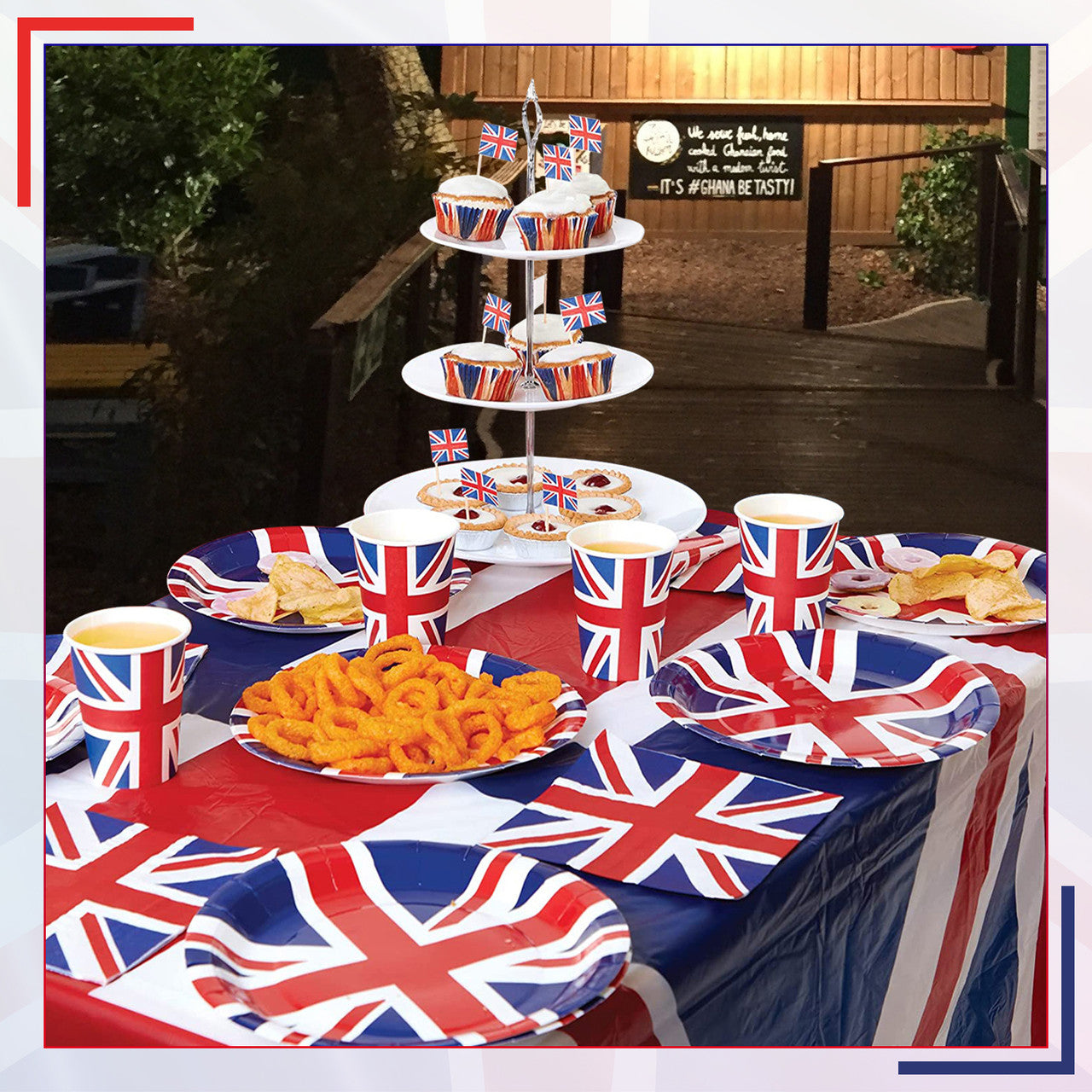 Union Jack Party Set - 46pcs