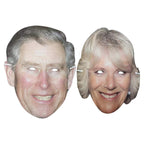 King Charles & Queen Consort Camilla Royal Family Face Mask