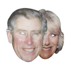 King Charles & Queen Consort Camilla Royal Family Face Mask