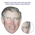 King Charles & Queen Consort Camilla Royal Family Face Mask