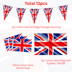 Union Jack Flag Set - Option 1