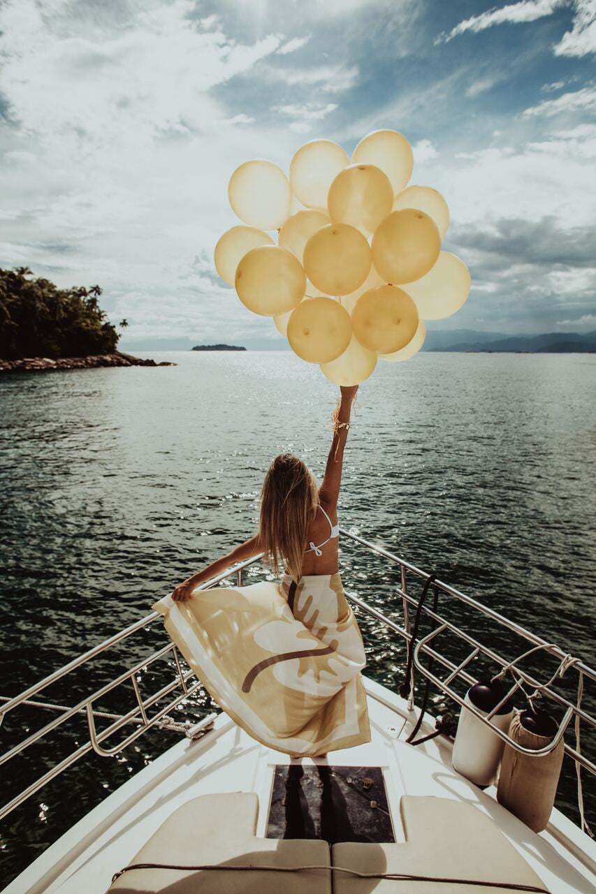 Light Gold 10 Inch Latex Balloons