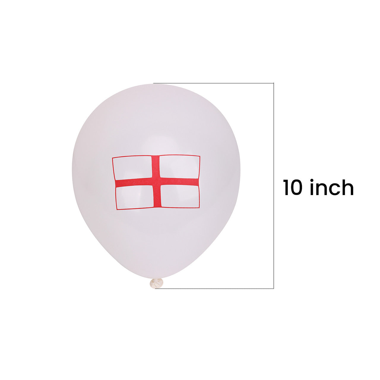 England Flag Latex Balloons - 15pcs