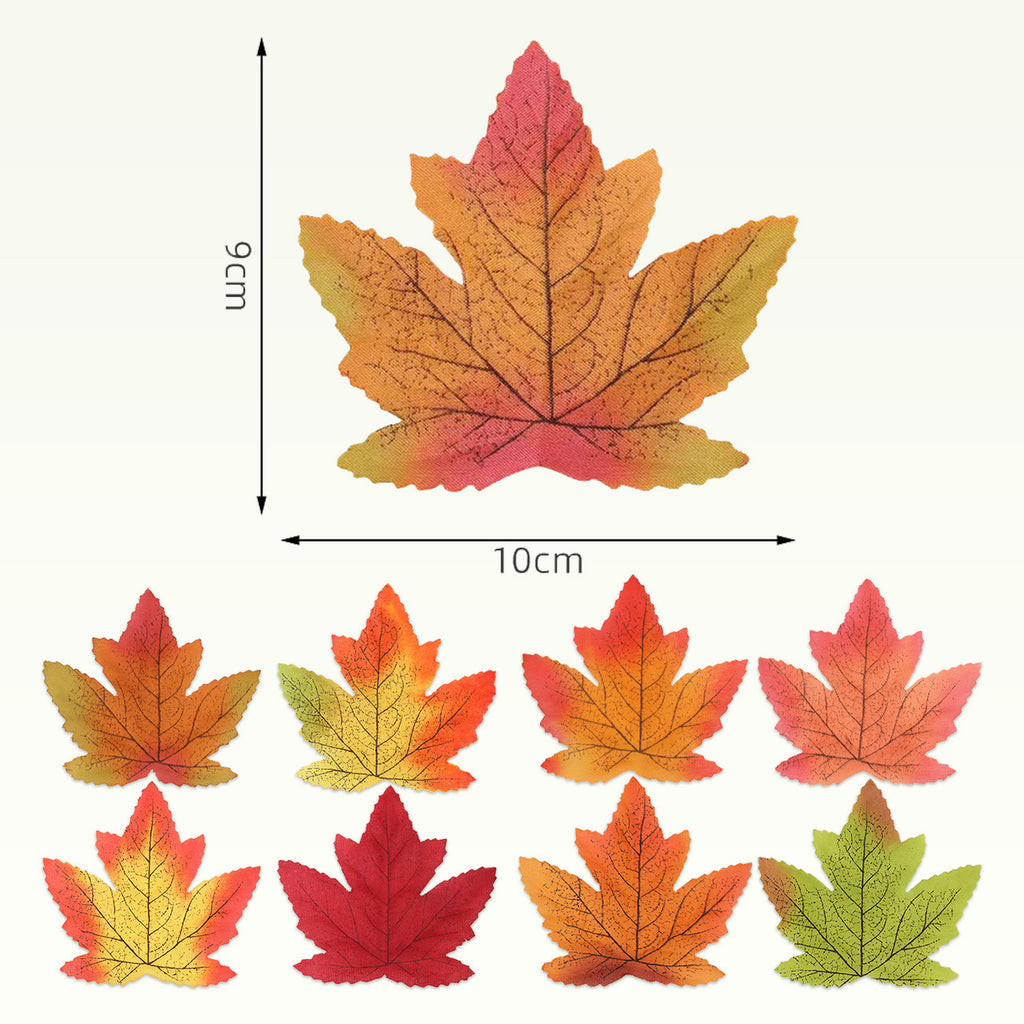 Artificial Maple Leaves (Pack of 100)