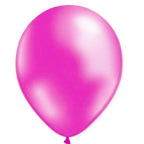 10" Helium-Quality Latex Plain Balloons - Light Rose