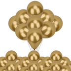Metallic Shiny Balloons - Gold