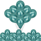 Metallic Shiny Balloons - Green