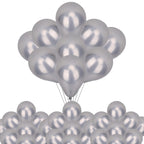 Metallic Shiny Balloons - Silver