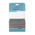 Double Sided Grosgrain Ribbon - Metal Grey