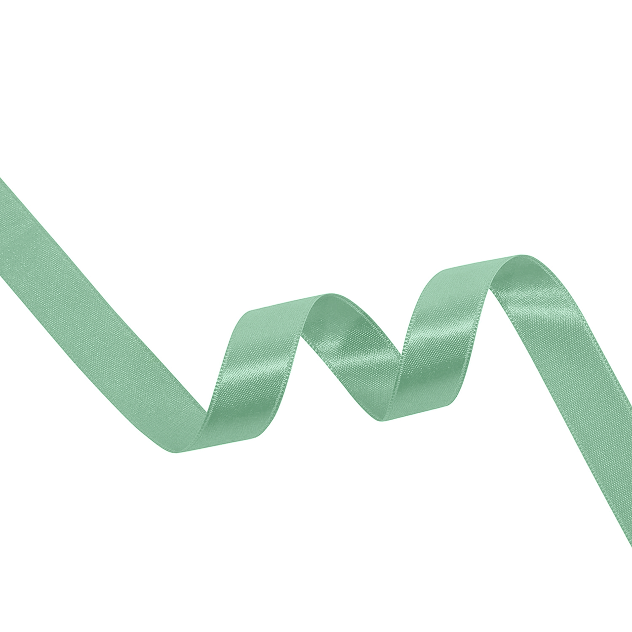 Double Sided Satin Ribbon - Mint Green