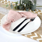 110GSM Polyester Napkins - Dusty Pink