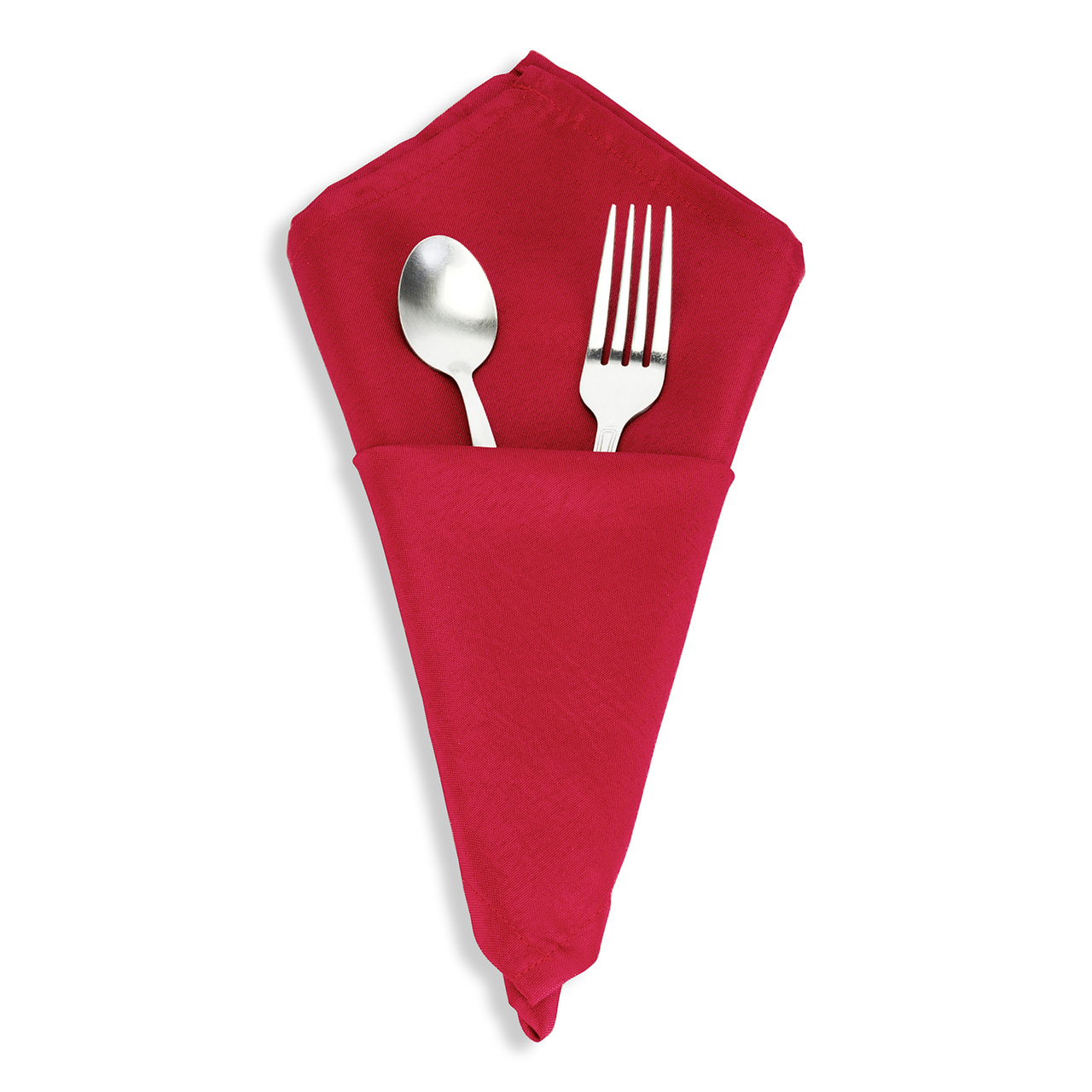 Polyester Christmas Table Napkin - Red