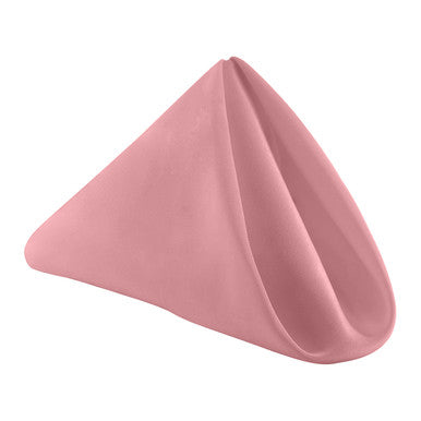 20" Polyester Table Napkin - Dusty Pink