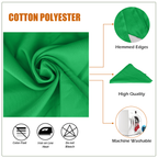 20" Polyester Table Napkin - Emerald Green