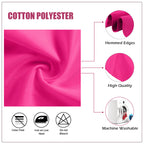 20" Polyester Table Napkin - Fuschia