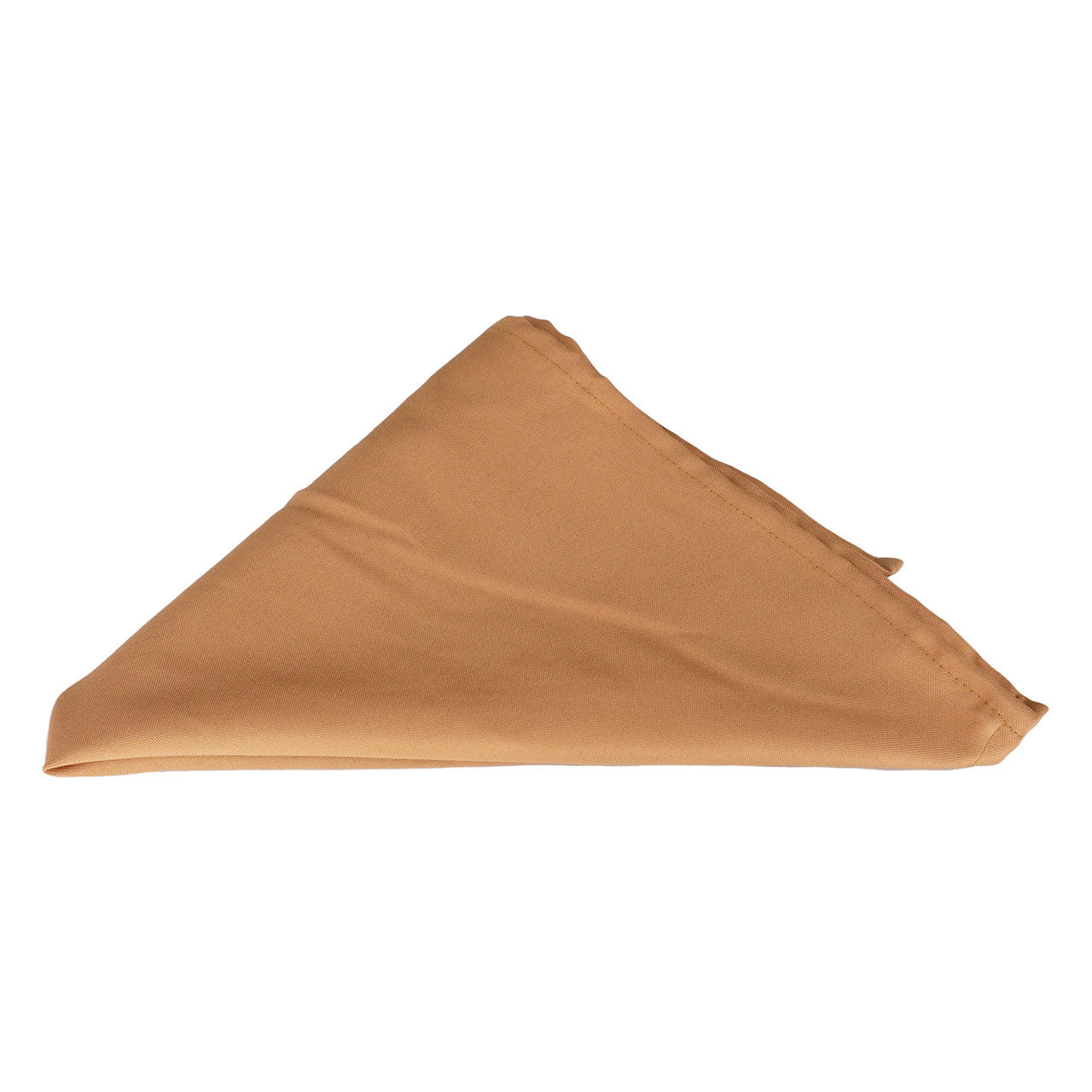 20" Polyester Table Napkin - Dark Gold