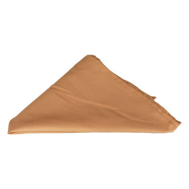 20" Polyester Table Napkin - Dark Gold