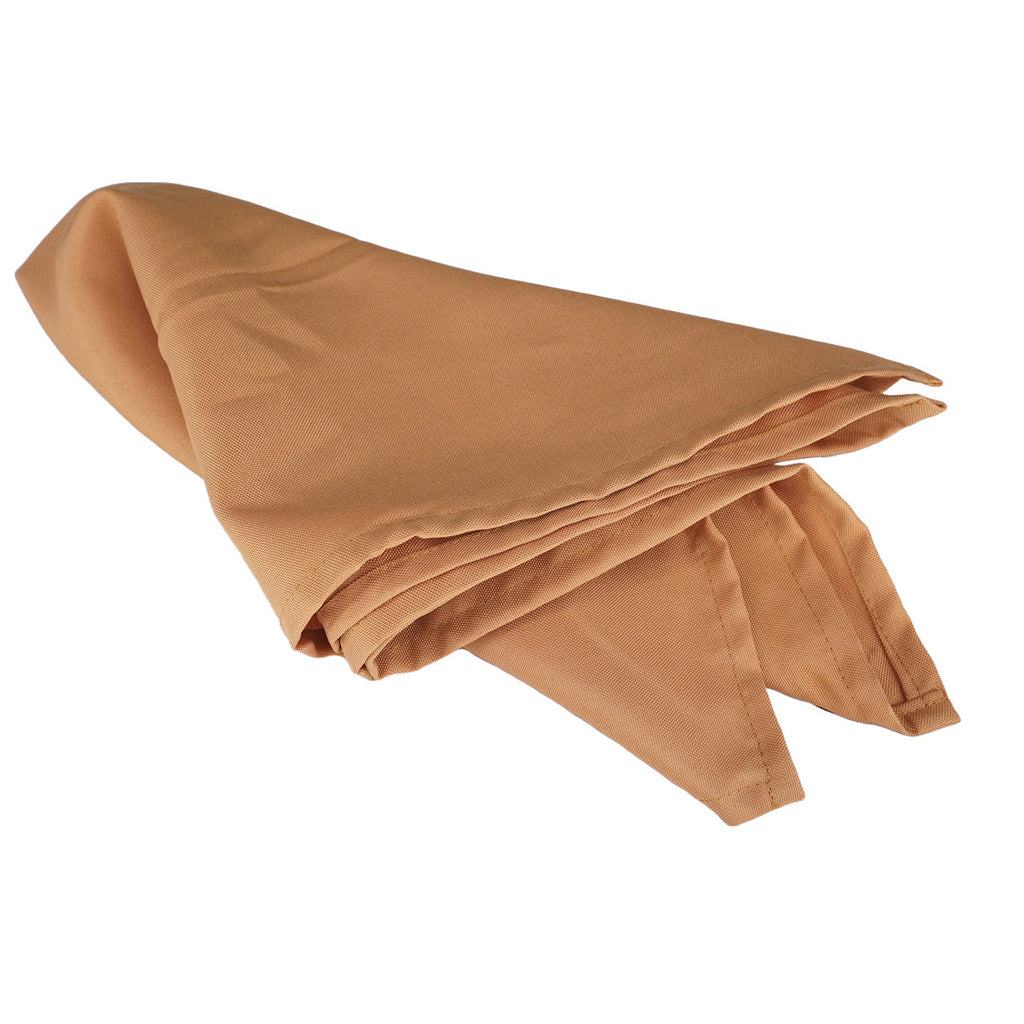 20" Polyester Table Napkin - Dark Gold