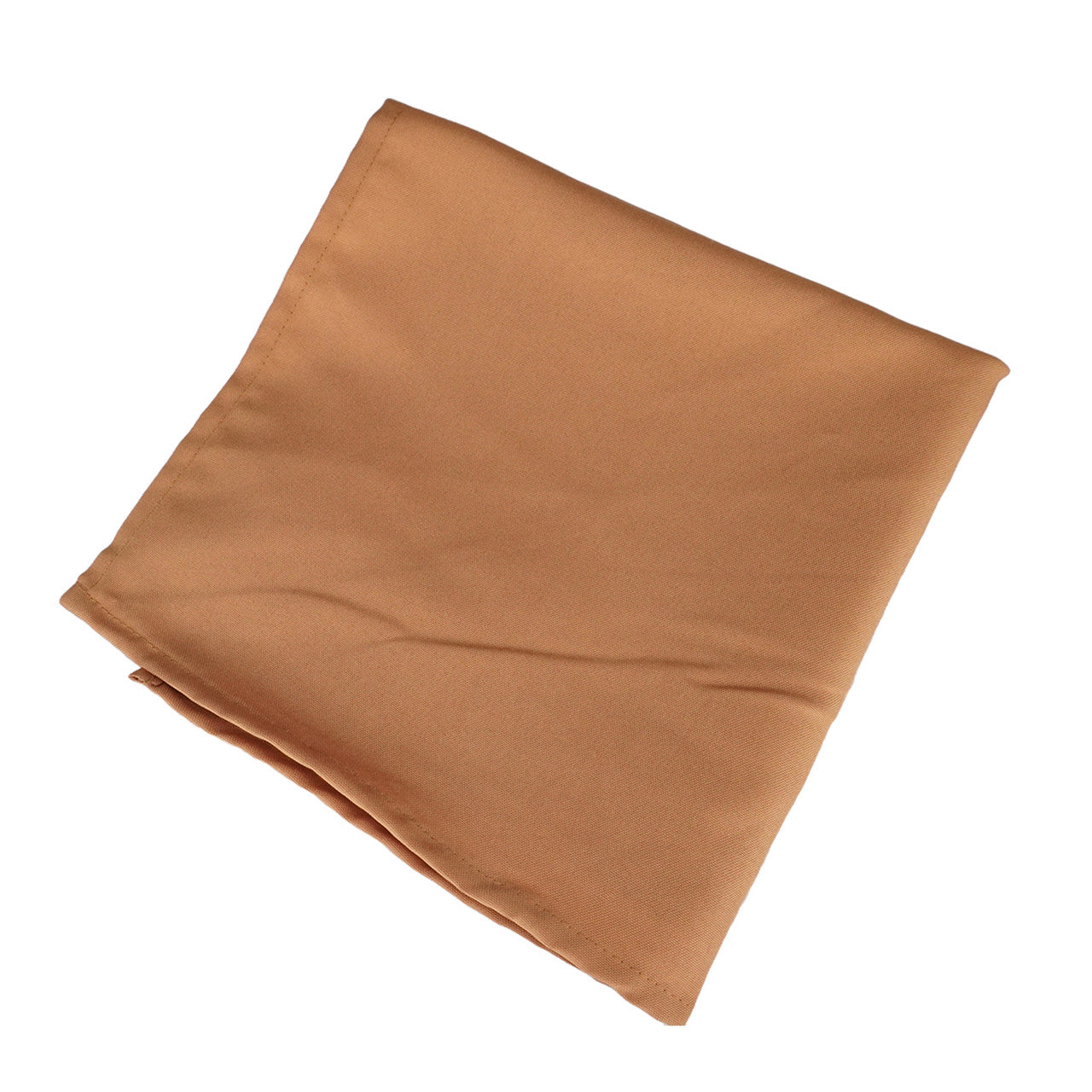 20" Polyester Table Napkin - Dark Gold