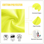 20" Polyester Table Napkin - Lemon