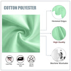20" Polyester Table Napkin - Mint Green