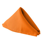 20" Polyester Table Napkin - Orange