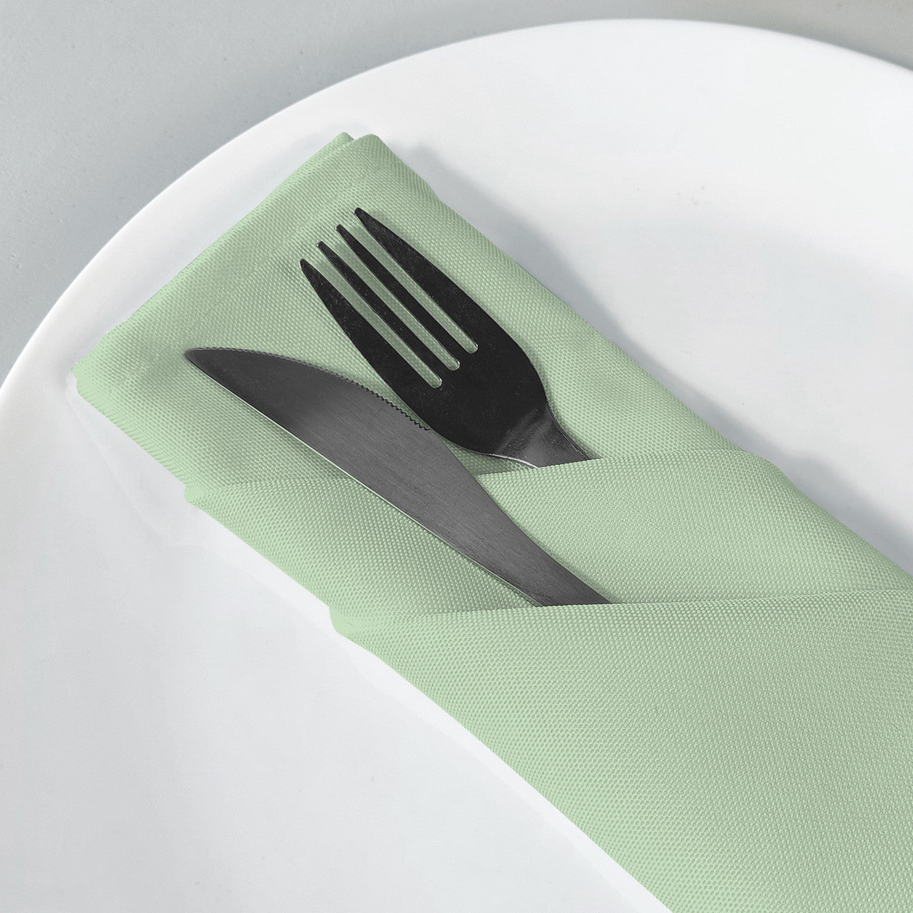 20" Polyester Table Napkin - Sage Green