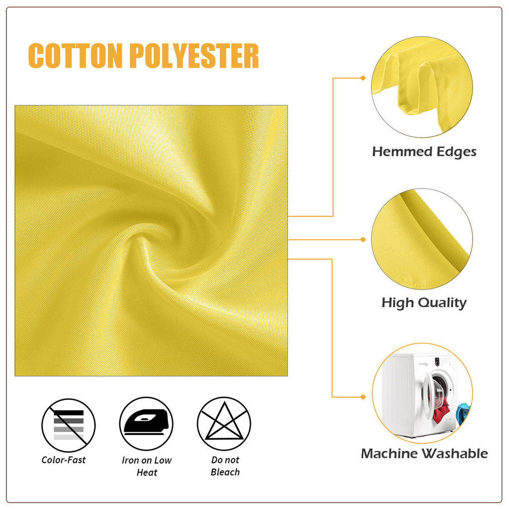 20" Polyester Table Napkin - Sunshine