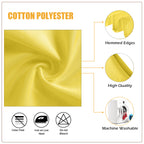 20" Polyester Table Napkin - Sunshine